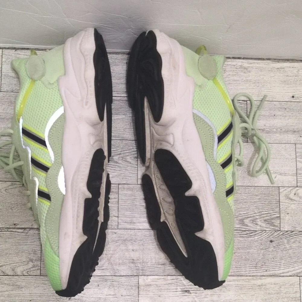 Adidas Originals Ozweego Glow Green Men's Athletic Shoes 9.5 Mens Used No Box